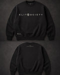 Elite Society Drop 001 black crewneck